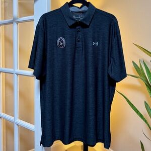 Under Armour Heat Gear Men's Navy Polo Shirt